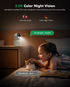 Gpirokcys 5G&2.4GHz WiFi Battery Powered Indoor Camera Wireless, PTZ Pet Camera with 6000mAh Rechargeable, 2.5K 4MP Color Night Vision, SD/Cloud Storage, 2-Way Audio, App Remote, Cat/Dog/Kids/Home Monitoring